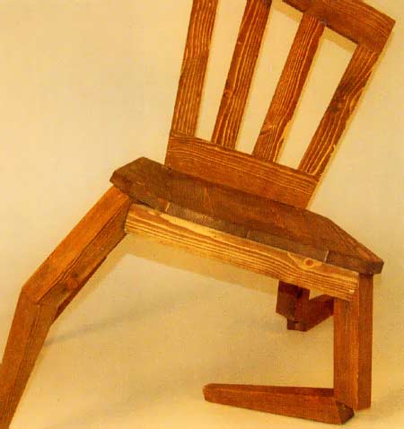 Design & Punishment chair, by Ben Cunningham