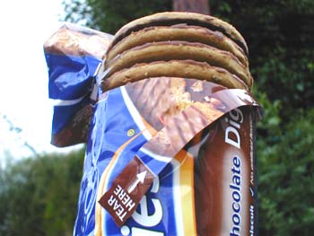 McVitie's Digestives packaging: a forcing function