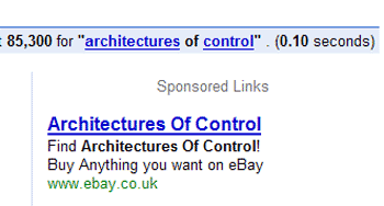 Buy Architectures of Control on eBay!