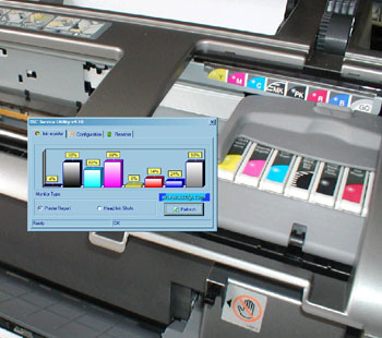 SSC Service Utility + Epson R1800