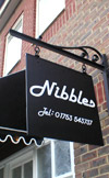 Nibbles signage, Datchet, Bucks