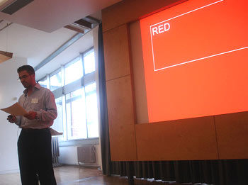 RED talk, Design Council. Photo by Kate Andrews