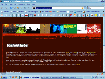 Toshoklabs.com on Firefox
